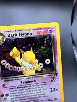 Dark Hypno - Team Rocket - 9/82 - Holo Rare W/Swirl - Pokemon TCG - LP - Image 2