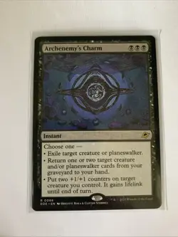 MTG #0088 - Archenemy's Charm Rare (EOE) - Image 1