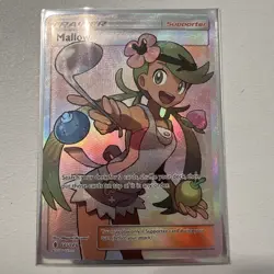 Pokemon Mallow Full Art Ultra Rare Holo 145/145 SM-Guardians Rising Pokemon TCG - Image 1