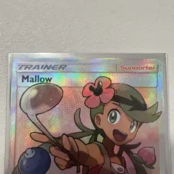 Pokemon Mallow Full Art Ultra Rare Holo 145/145 SM-Guardians Rising Pokemon TCG - Image 2
