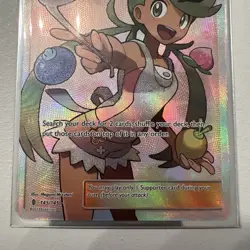 Pokemon Mallow Full Art Ultra Rare Holo 145/145 SM-Guardians Rising Pokemon TCG - Image 3