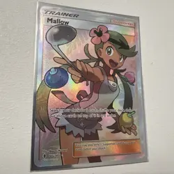 Pokemon Mallow Full Art Ultra Rare Holo 145/145 SM-Guardians Rising Pokemon TCG - Image 5