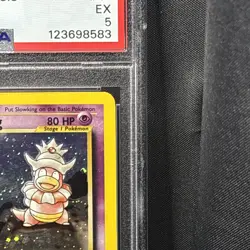 Pokemon TCG Slowking 14/111 Neo Genesis PSA 5 EX - Image 5
