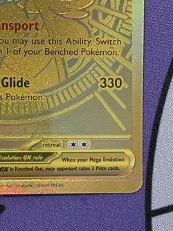 Mega Dragonite EX Pokemon TCG 295/217 Near Mint Gold Mega Hyper Rare Ascended - Image 5