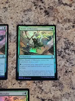 3x MTG Bonds of Mortality Oath of the Gatewatch Foil Near Mint English X3 - Image 3