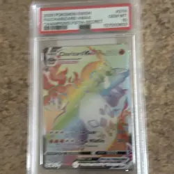 2020 Charizard VMAX Rainbow 074/073 Champion’s Path PSA 10 Gem Mint Pokemon - Image 1
