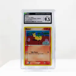 Pokemon Numel Reverse Holo #59 EX Crystal Guardians 2006 CGC 9.5 - Image 1