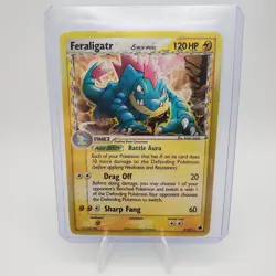 Feraligatr (Delta Species) 2/101 Dragon Frontiers Reverse Holo MP Pokemon TCG - Image 3