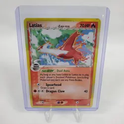 Latias Reverse Holo Delta Species Holon Phantoms 11/110 Pokemon MP - Image 3