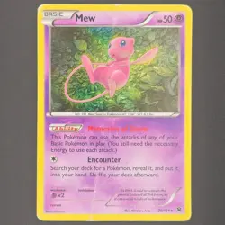 Mew Holo Rare XY - Fates Collide 29/124 HP Pokemon TCG - Image 1
