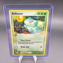 Bulbasaur Reverse Holo 54/112 FireRed & LeafGreen Pokemon English LP - Image 3