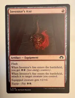 Inventor's Axe #126 Modern Horizons 3 MH3 Magic MTG - Image 1