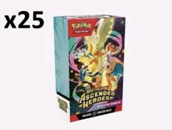Pokemon Ascended Heroes Booster Bundle Sealed Case (25 Bundles) - PRESALE - Image 1