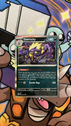 2025 Mega Evolution - Phantasmal Flames (Pre Release Promo) Toxtricity . #MEP017 - Image 1