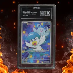 Pokemon Gem Pack Vol. 1 Chinese QUAXLY 0509/09 Triple Rare TAG 10 - Image 1