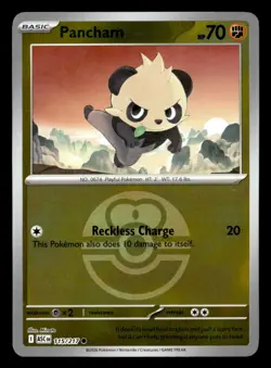 Pokemon Pancham (Love Ball) #115/217 tcg Near Mint or Better - Image 1
