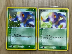 Pokemon TCG EKANS 55/109 Reverse Holo & Normal. EX Team Rocket. NM/M. Free Ship - Image 1
