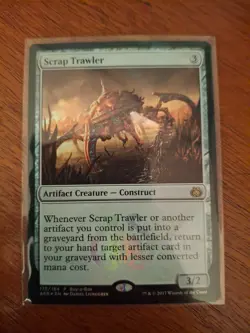 Magic The Gathering SCRAP TRAWLER 175/184 Foil Buy-A-Box Promo Aether Revolt MTG - Image 1