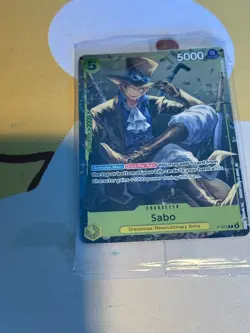 Sabo P-073 One Piece Promotion Cards Foil Sealed Pack Tin Pack Vol.2 English - Image 1