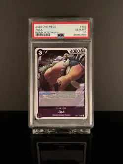 ✅2022 One Piece Romance Dawn OP01-102 - Jack - PSA 10 - Image 1
