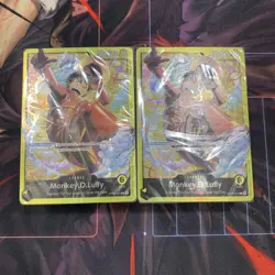 2x One Piece Monkey.D.Luffy ST29-001 L Eng NM Sealed Only Deck - Image 1