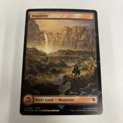 Mountain Chocobo Track Foil Card #0481 MTG LP - Image 1