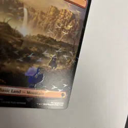 Mountain Chocobo Track Foil Card #0481 MTG LP - Image 2