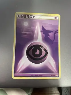 Pokemon Psychic Energy Espeon 119/123 HeartGold SoulSilver Card - Image 1