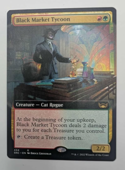 Black Market Tycoon Extended Art - Streets of New Capenna n.434 NON FOIL NM MTG - Image 1