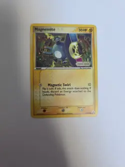 Pokemon TCG Magnemite 59/92 EX Legend Maker Stamped Reverse Holo Card - Image 1