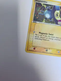 Pokemon TCG Magnemite 59/92 EX Legend Maker Stamped Reverse Holo Card - Image 3