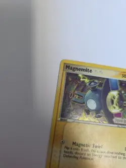 Pokemon TCG Magnemite 59/92 EX Legend Maker Stamped Reverse Holo Card - Image 5