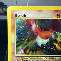 HO-Oh Neo Revelation Unlimited- 7/64 - DOUBLE HOLO Error Card!! - MP+ Condition - Image 2