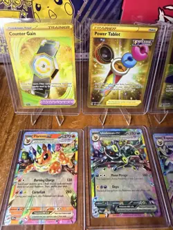 Lot of 12 Pokemon Full Art EX IR SIR Mega Promo Cards Vmax Holo NM - Image 2