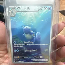 151 Pokemon TCG MEW Set Squirtle Wartortle Blastoise EX Holo Cards - Image 4