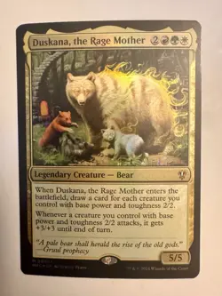 Duskana, the Rage Mother 0005 Foil Mythic Murders at Karlov Manor MTG - Image 1
