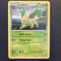 Leafeon 6/108 - Dark Explorers - Pokemon TCG Card 2012 - LP - Image 1