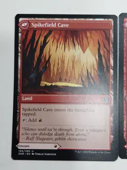 2x Spikefield Hazard Spikefield Cave MTG Zendikar Rising NM Magic Regular - Image 2