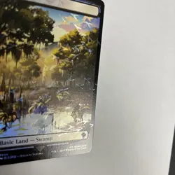 Swamp Chocobo Track Foil Card #0480 MTG LP - Image 2