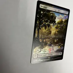 Swamp Chocobo Track Foil Card #0480 MTG LP - Image 5