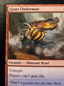 Giant Cindermaw 136/287 Uncommon The Brothers' War Magic: The Gathering - Image 2