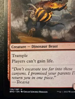 Giant Cindermaw 136/287 Uncommon The Brothers' War Magic: The Gathering - Image 4