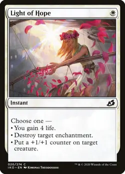 MTG LIGHT OF HOPE 020 - IKORIA: LAIR OF BEHEMOTHS - WHITE INSTANT - Image 1