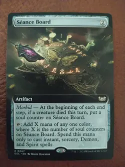 Seance Board *Extended Art* [DSC] Duskmourn Commander - Image 1
