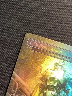 T-60 Power Armor (T-45) Foil R 2452 Fallout Secret Lair SLD MTG NM+ - Image 5