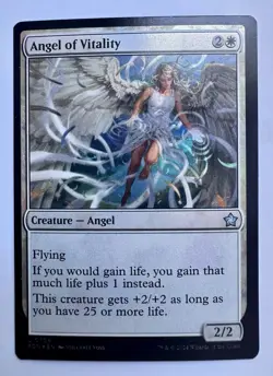 Angel of Vitality 0706 Foil Foundations FDN MTG - Image 1