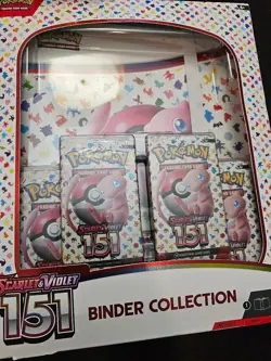 2 Pokemon Scarlet & Violet 151 Binder Collection Box Mew English 2023 TCG - Image 2