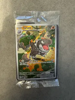 SEALED Tyrunt (MEP en 070 Promo) Full Art Holo Pokemon Card - Image 1