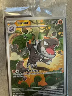 SEALED Tyrunt (MEP en 070 Promo) Full Art Holo Pokemon Card - Image 2