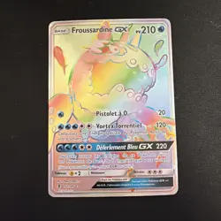 Pokemon Wishiwashi GX 151/145 Sm-Guardians Rising Secret Rare Holo 210 HP - Image 1